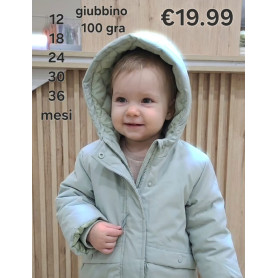 GIUBBINO 100 GRAMMI NEONATA 12/36M