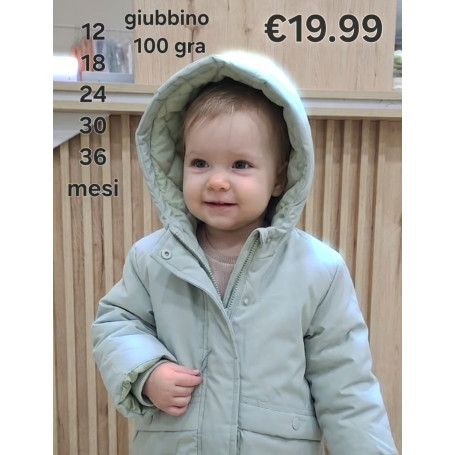 GIUBBINO 100 GRAMMI NEONATA 12/36M