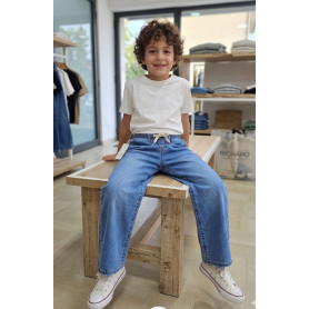 JEANS CON ELASTICO 8/16A