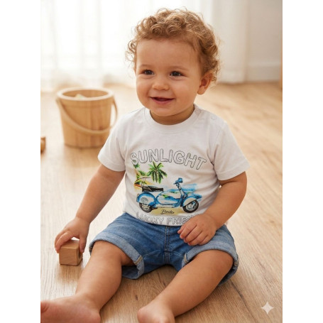 T-SHIRT IN COTONE 12/36M