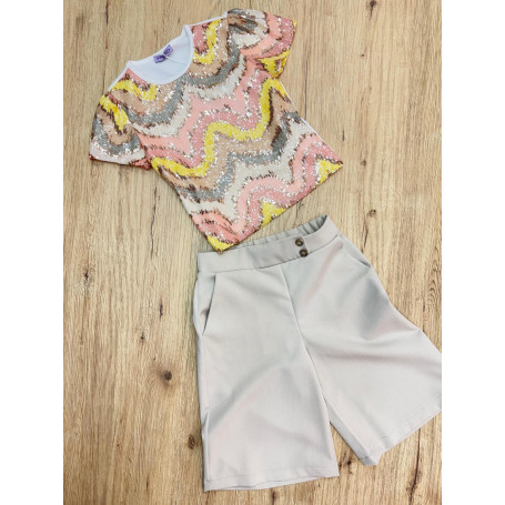 T-SHIRT BRILLANTINATA PHARD 8/16A