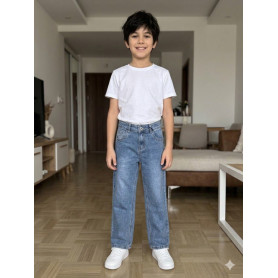 JEANS LARGO RAGAZZO 8/16 ANNI