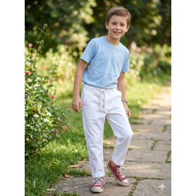 PANTALONE CON ELASTICO 8/16 ANNI