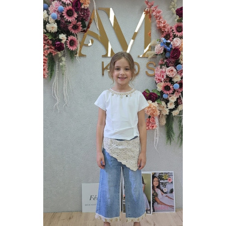 PANTALONE PALAZZO RAGAZZA 4/14A