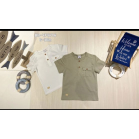 T-SHIRT IN COTONE ATIVO 6/36M