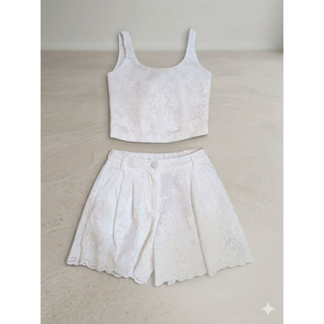 TOP IN PIZZO ELEGANTE 8/16 ANNI