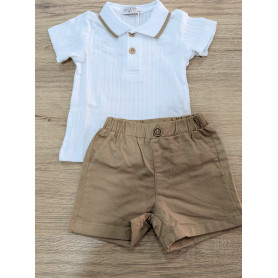 COMPLETO CORTO DUE PEZZI 3/18M