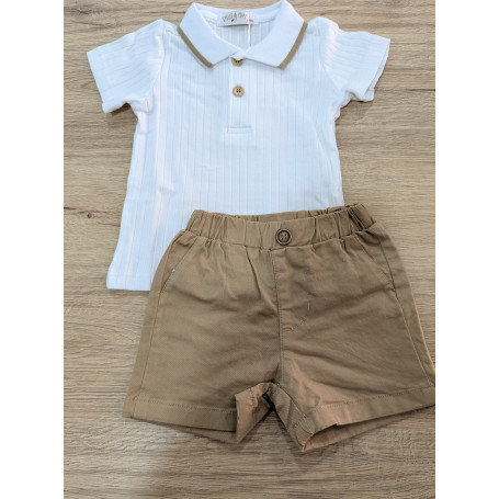 COMPLETO CORTO DUE PEZZI 3/18M