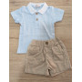 COMPLETO CORTO DUE PEZZI 3/18M