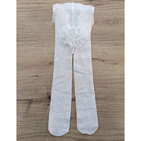 CALZA CON MERLETTO ELEGANTE
