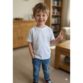 T-SHIRT IN COTONE 2/16 ANNI