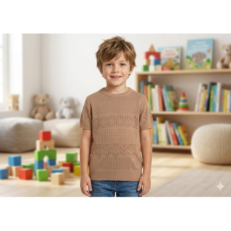 T-SHIRT TRAFORATA ALESSANDRINI