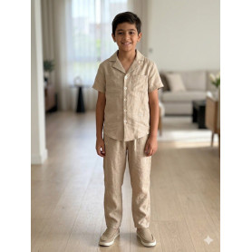 CAMICIA IN LINO ALESSANDRINI