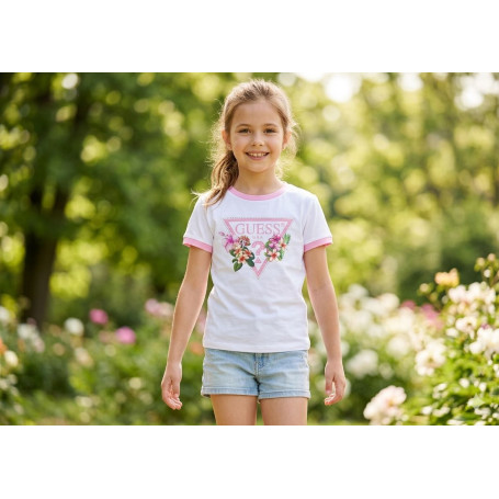 T-SHIRT IN COTONE GUESS