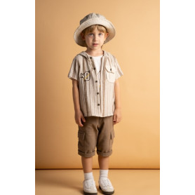COMPLETO TRE PEZZI CON SHORTS 2/6A
