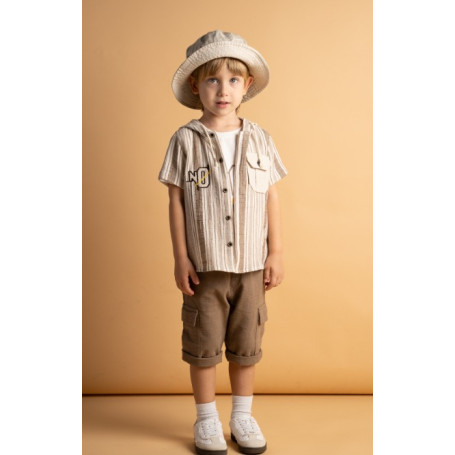 COMPLETO TRE PEZZI CON SHORTS 2/6A