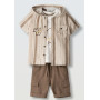 COMPLETO TRE PEZZI CON SHORTS 2/6A
